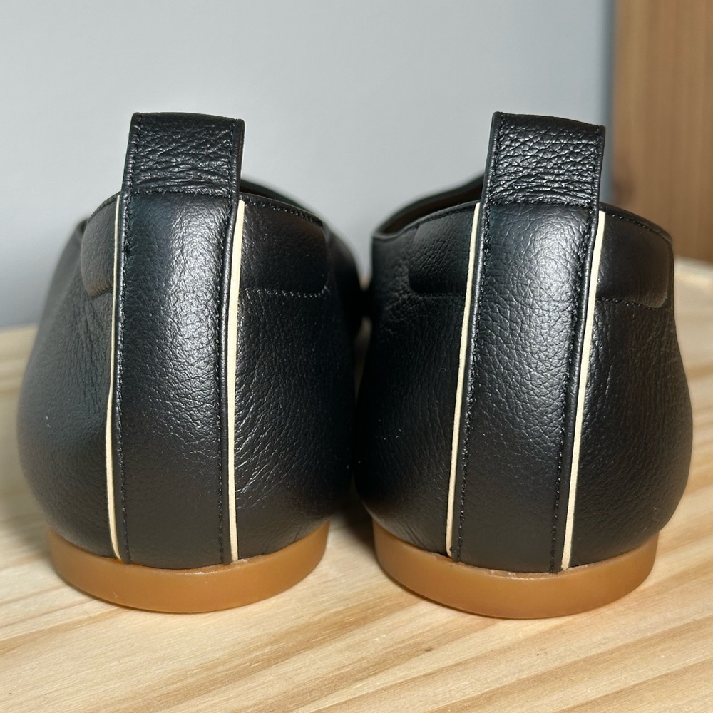 Everlane The Glove Flats Black Leather size 9.5 NWOT - Picture 6 of 8